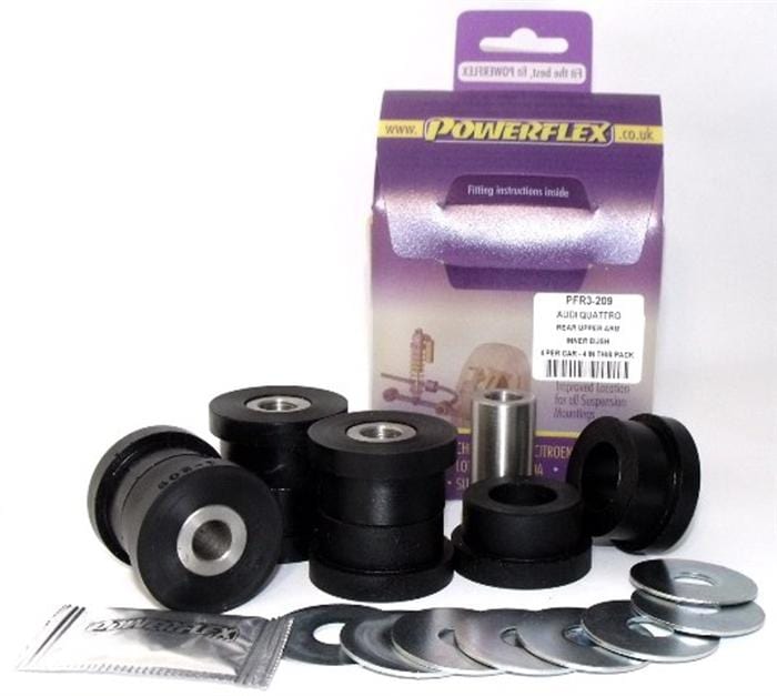 Powerflex Black Rear Upper Control Arm Inner Bushings - B5 Audi | A4 | S4 (AWD)