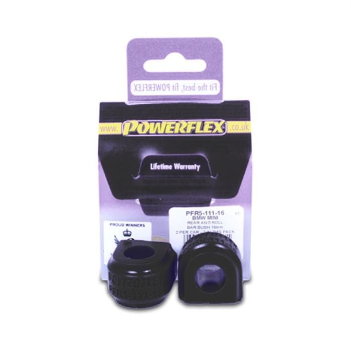 Powerflex Black Rear Sway Bar Bushings - MINI R5X Gen 1 | Gen 2 | R6X