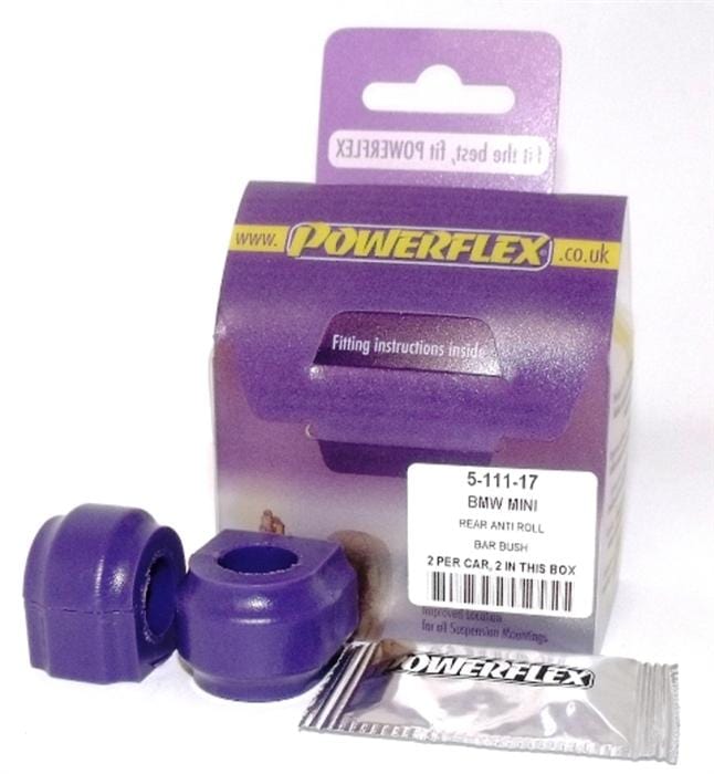 Powerflex Rear Sway Bar Bushings - MINI R5X Gen 1 | Gen 2 | R6X