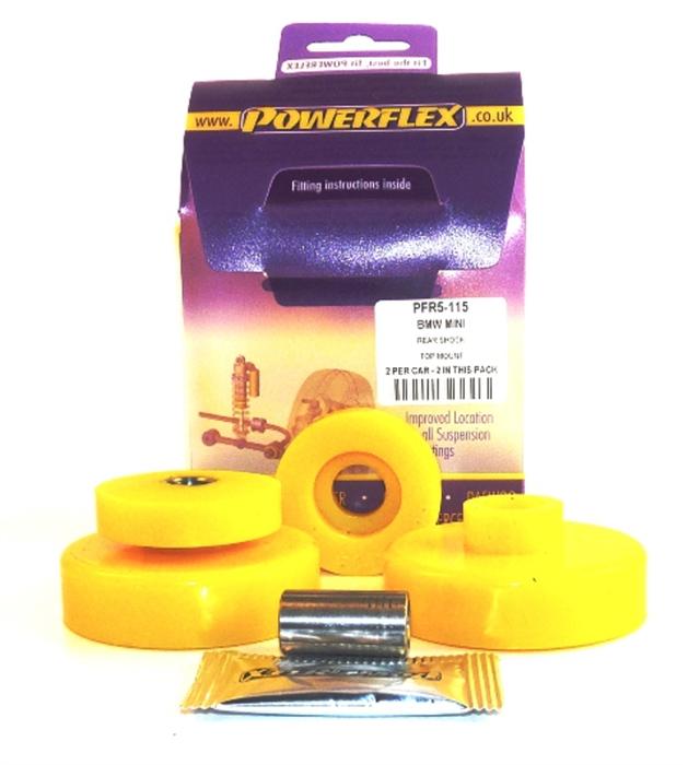 Powerflex Rear Shock Top Bushings - MINI R5X Gen 1 | Gen 2 | R6X