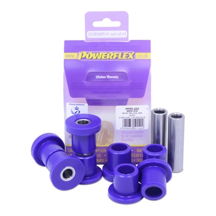 Powerflex Rear Trailing Arm Bushings (Outer & Inner) - BMW | E30 | E36 318ti