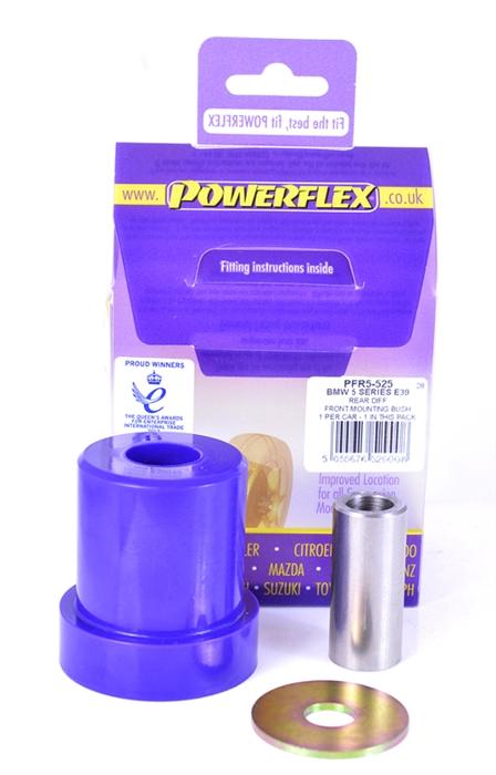 Powerflex Rear Differential Bushings (Front Mount) - BMW | E39 | E38 (Flat Mount)