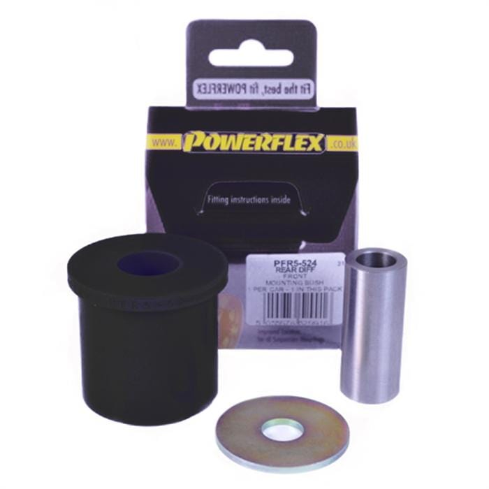 Powerflex Black Rear Differential Bushings (Front Mount) - BMW | E39 | E38 (Flat Mount)