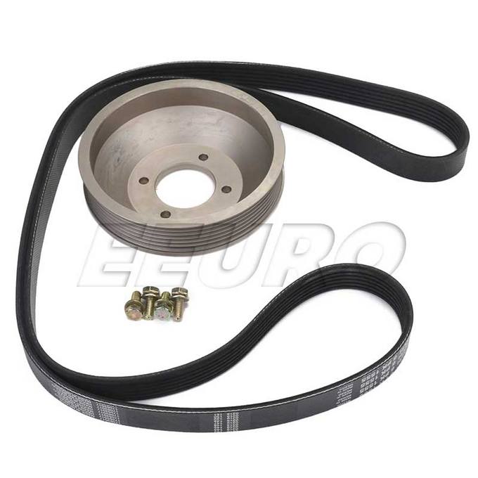 BMW Engine Water Pump Pulley (Aluminum) (w/ Serpentine Belt) 11511730554 – Rein PKW0001