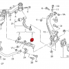 Front Lower Shock Mount – Audi B6 / B7