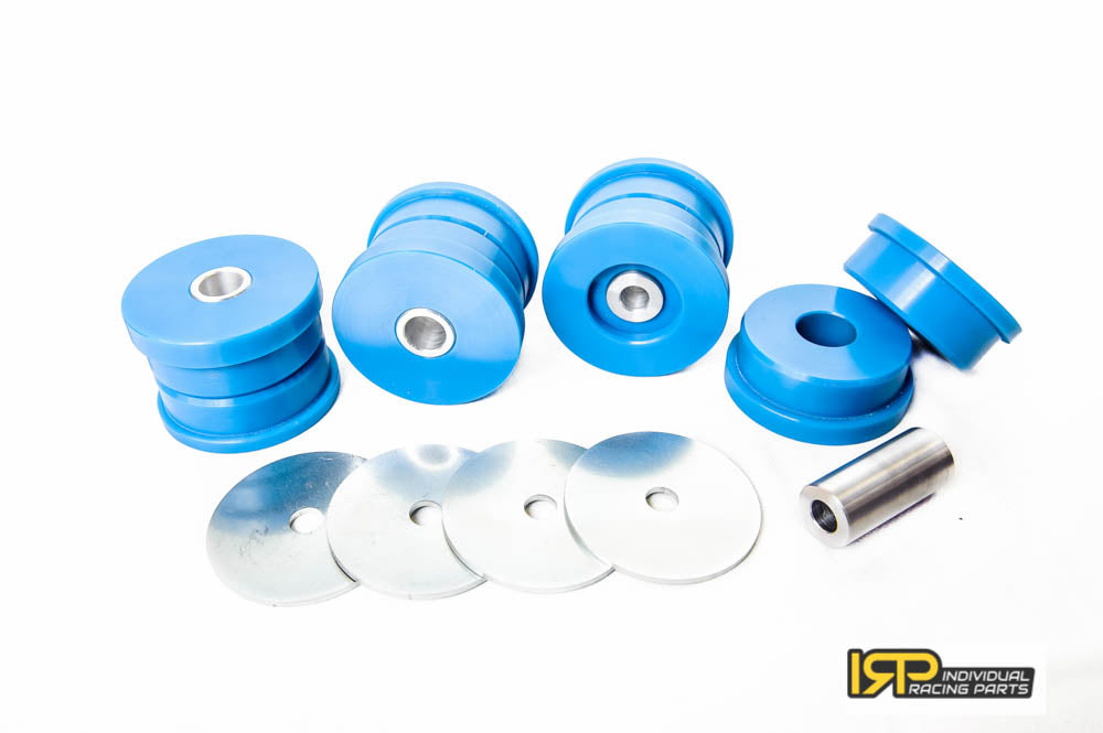 IRP - Rear subframe 90SH polyurethane bushings BMW E46 (IRPRSB-46PU)