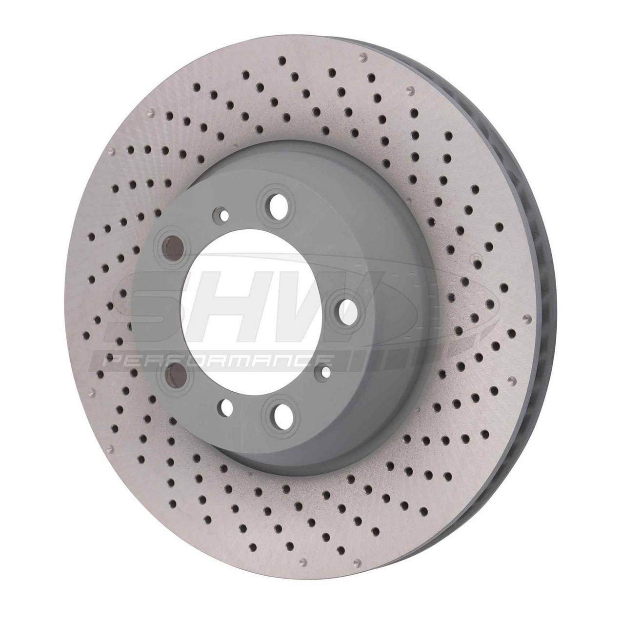 Porsche Brake Rotor – Rear Passenger Right (330mm) (Drilled) 99635240602