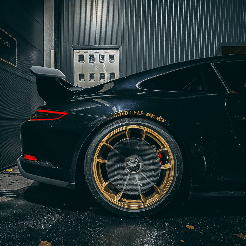 CARBON FIBER AERO DISCS for Porsche 911 GT3 (991) - ALU wheels