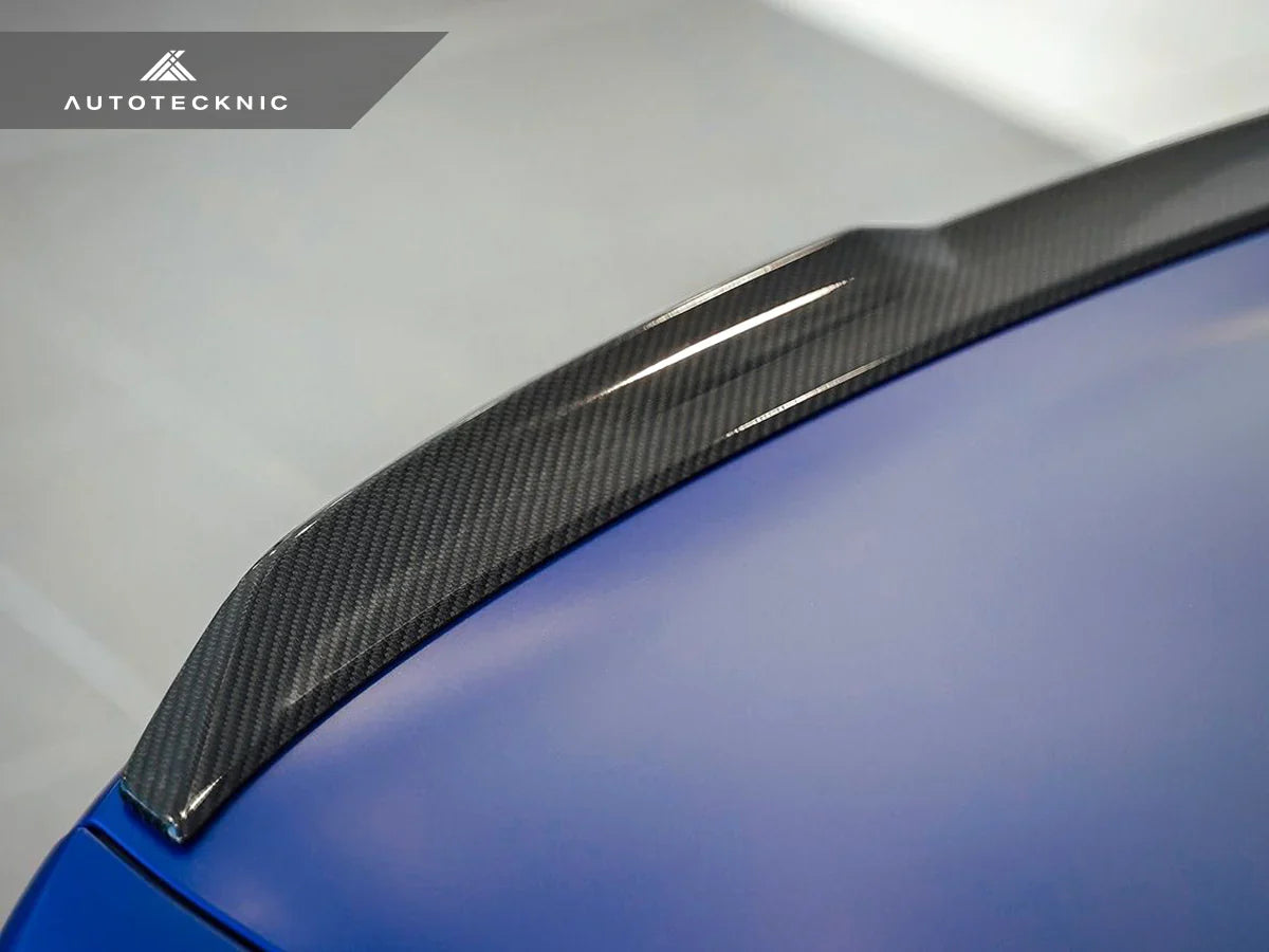 AutoTecknic G80 M3 / G20 3-Series Dry Carbon V1 Elevated Trunk Spoiler