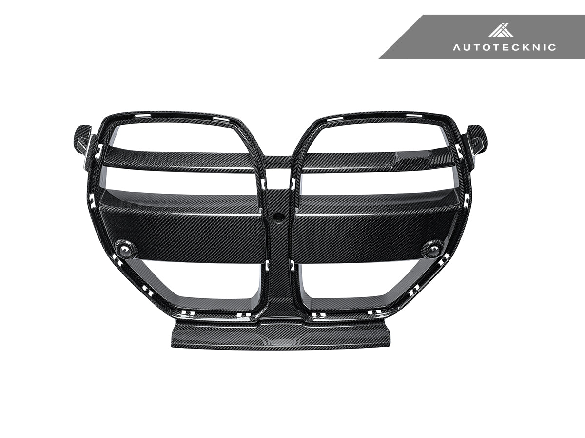 AutoTecknic G8X M3 / M4 Dry Carbon Motorsport V2 Front Grille