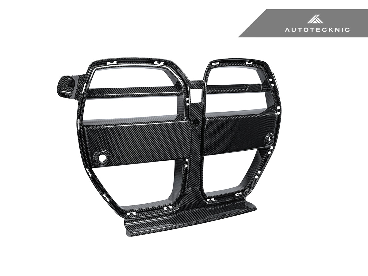 AutoTecknic G8X M3 / M4 Dry Carbon Motorsport V2 Front Grille