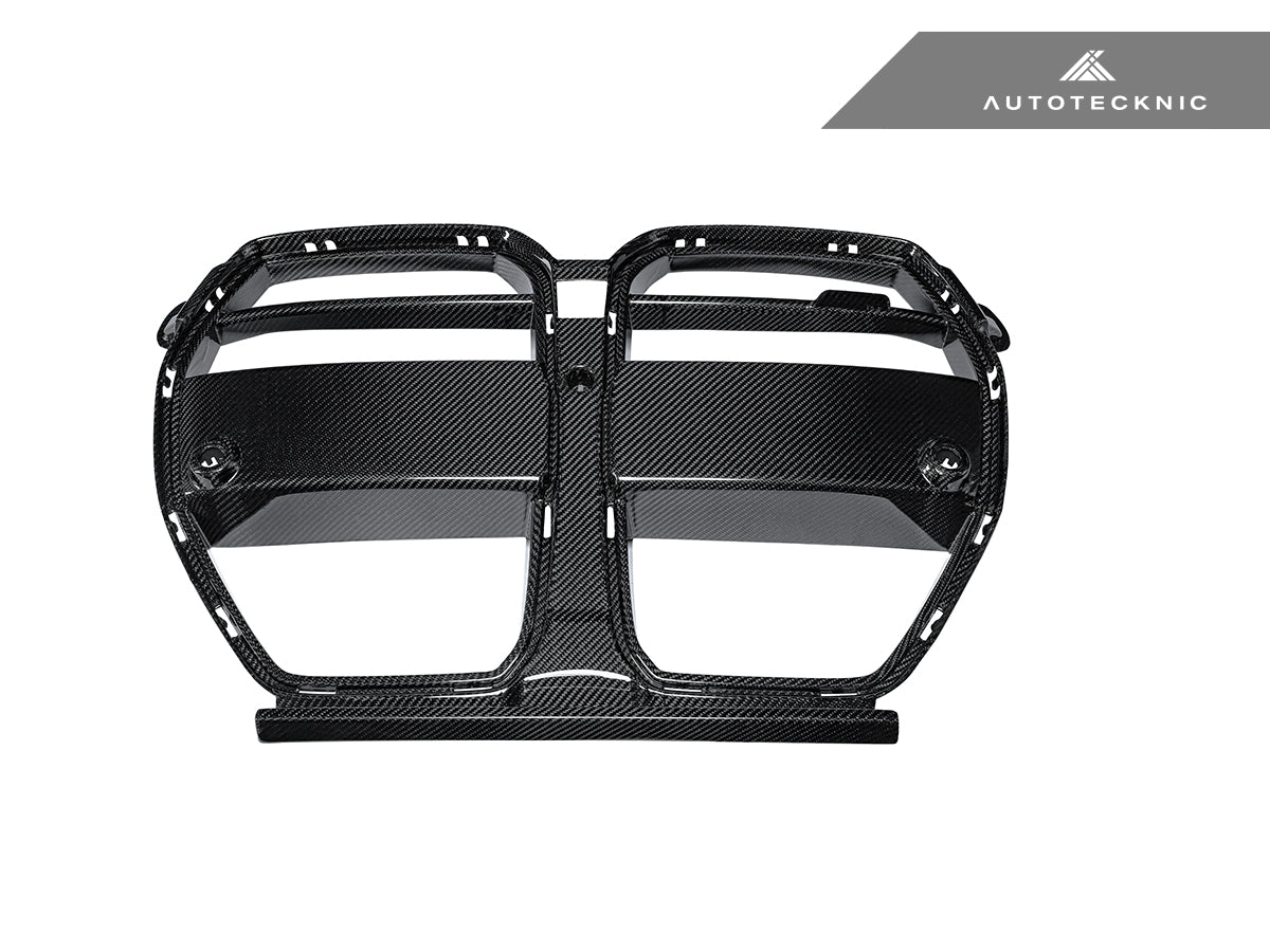 AutoTecknic G8X M3 / M4 Dry Carbon Motorsport V2 Front Grille