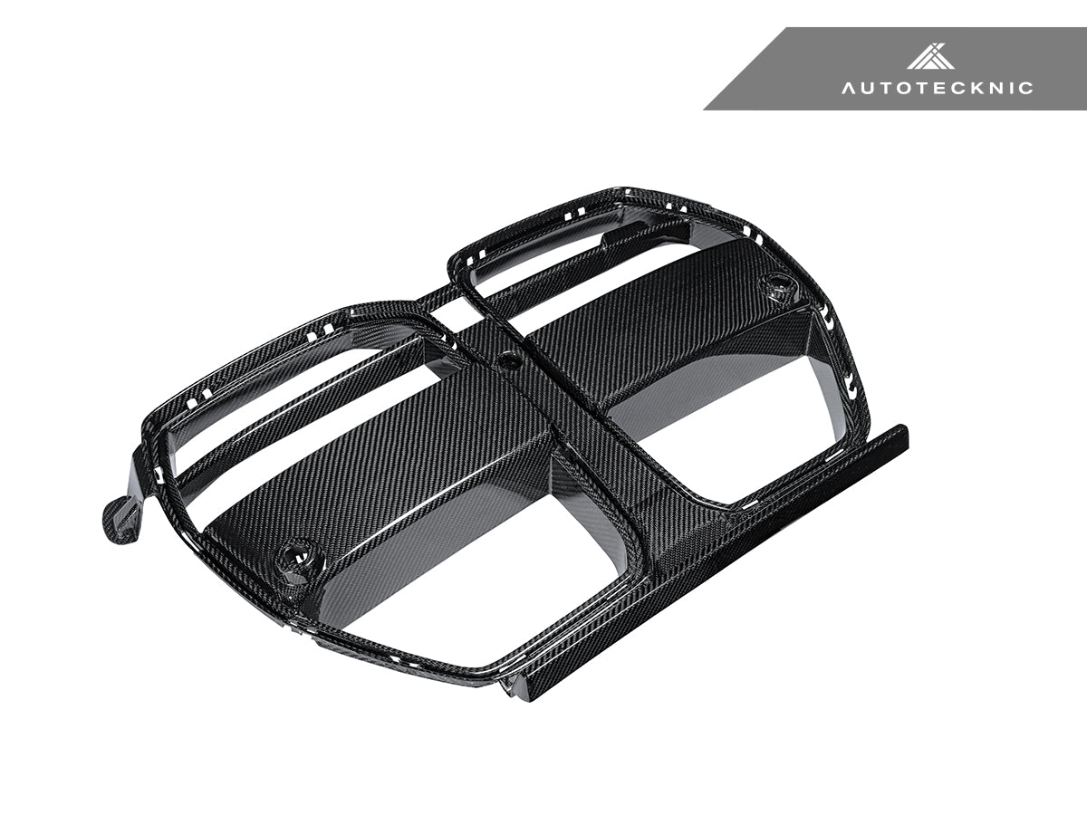 AutoTecknic G8X M3 / M4 Dry Carbon Motorsport V2 Front Grille