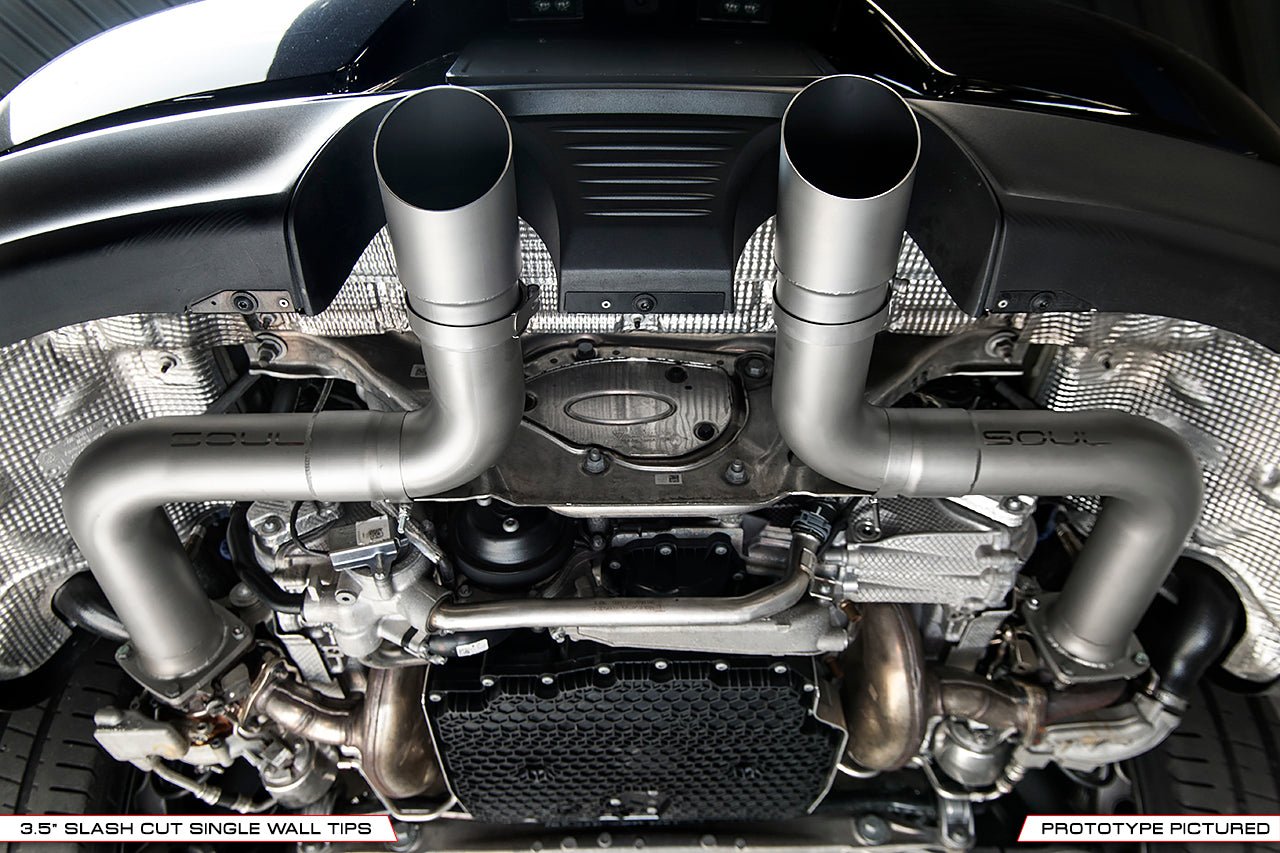 Soul Performance Products - Turboback Track Exhaust System (991.2 Carrera)