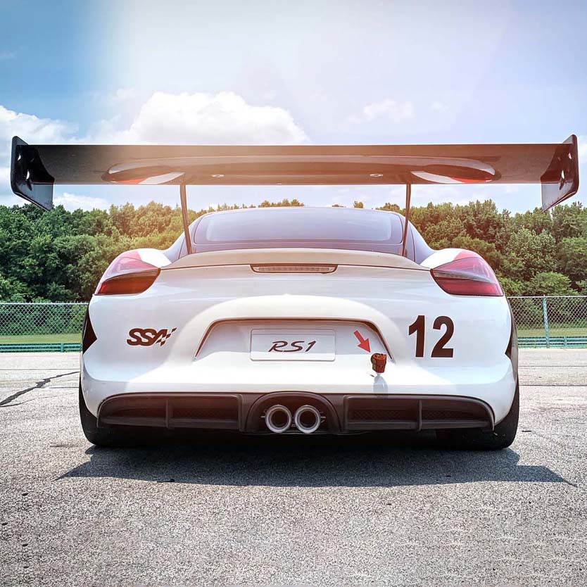 Rear Wing Kit - Porsche 981 GT4