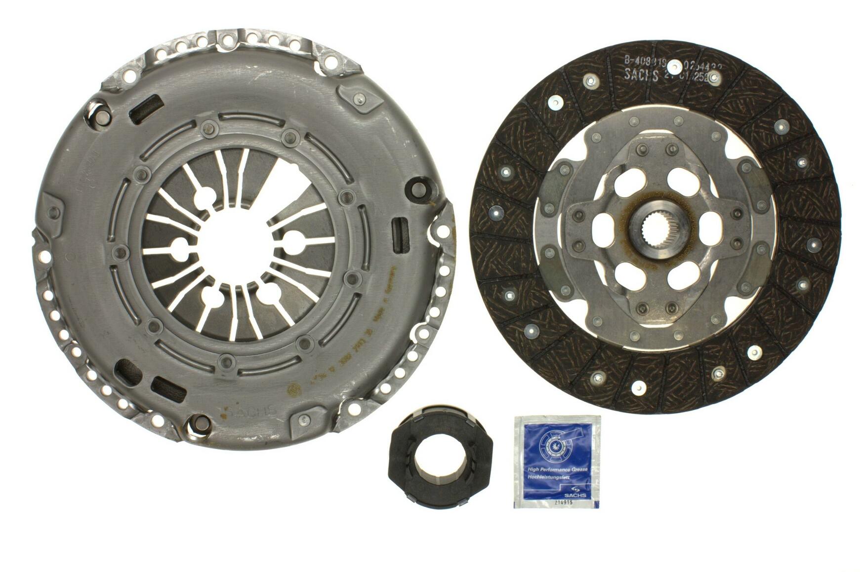 VW Clutch Kit (3 Piece) (230mm) (Dual-mass) – Sachs K7031601