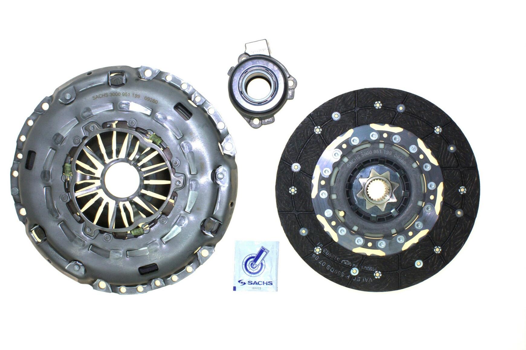 SAAB Clutch Kit (6 Speed) (2 Piece) (Dual-mass) 55561421 – Sachs K7047001