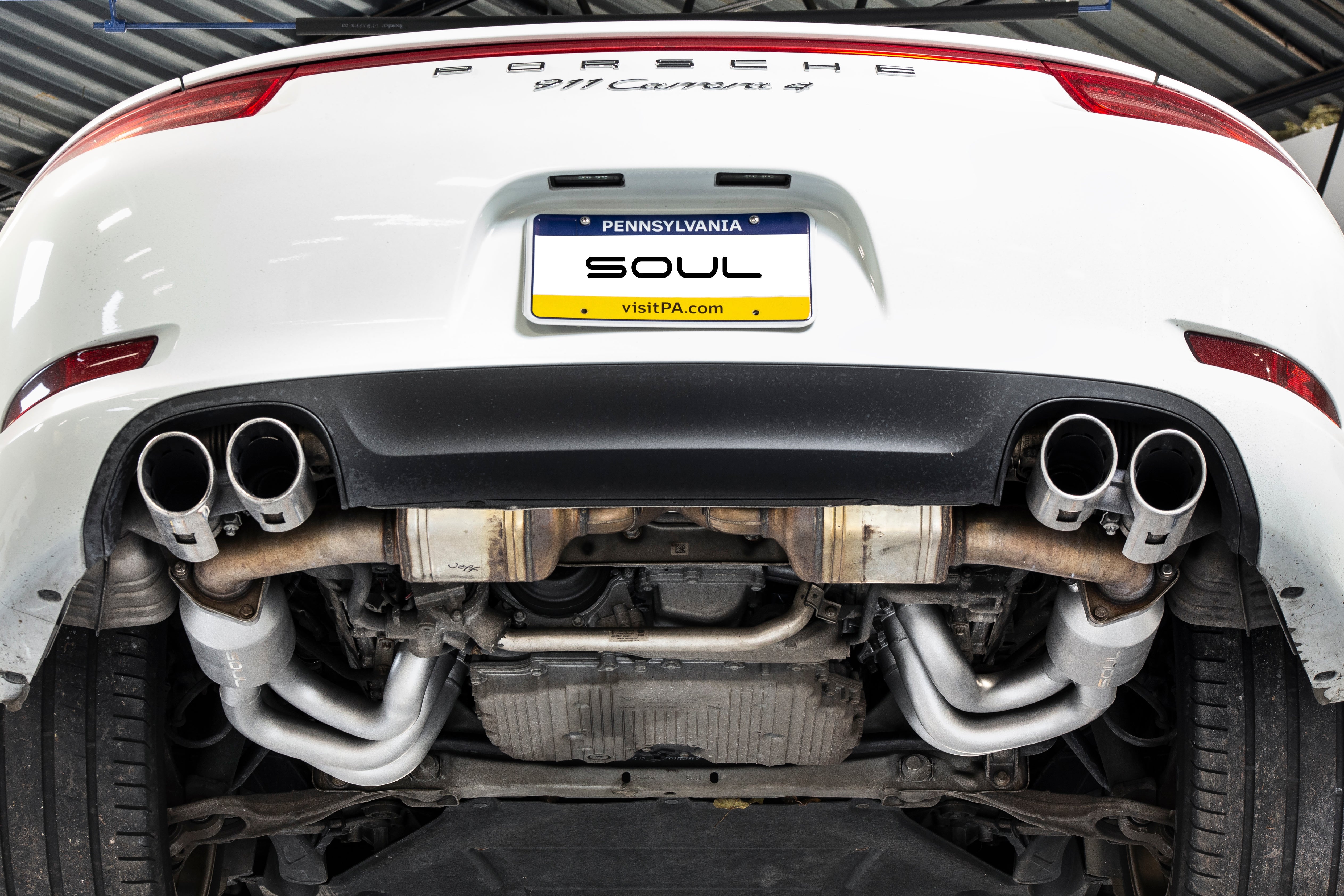 Soul Performance Products - Long Tube Street Headers (991.1 Carrera)