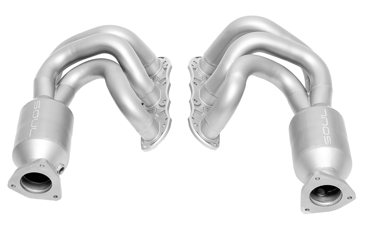 Soul Performance Products - Long Tube Street Headers (991.1 Carrera)