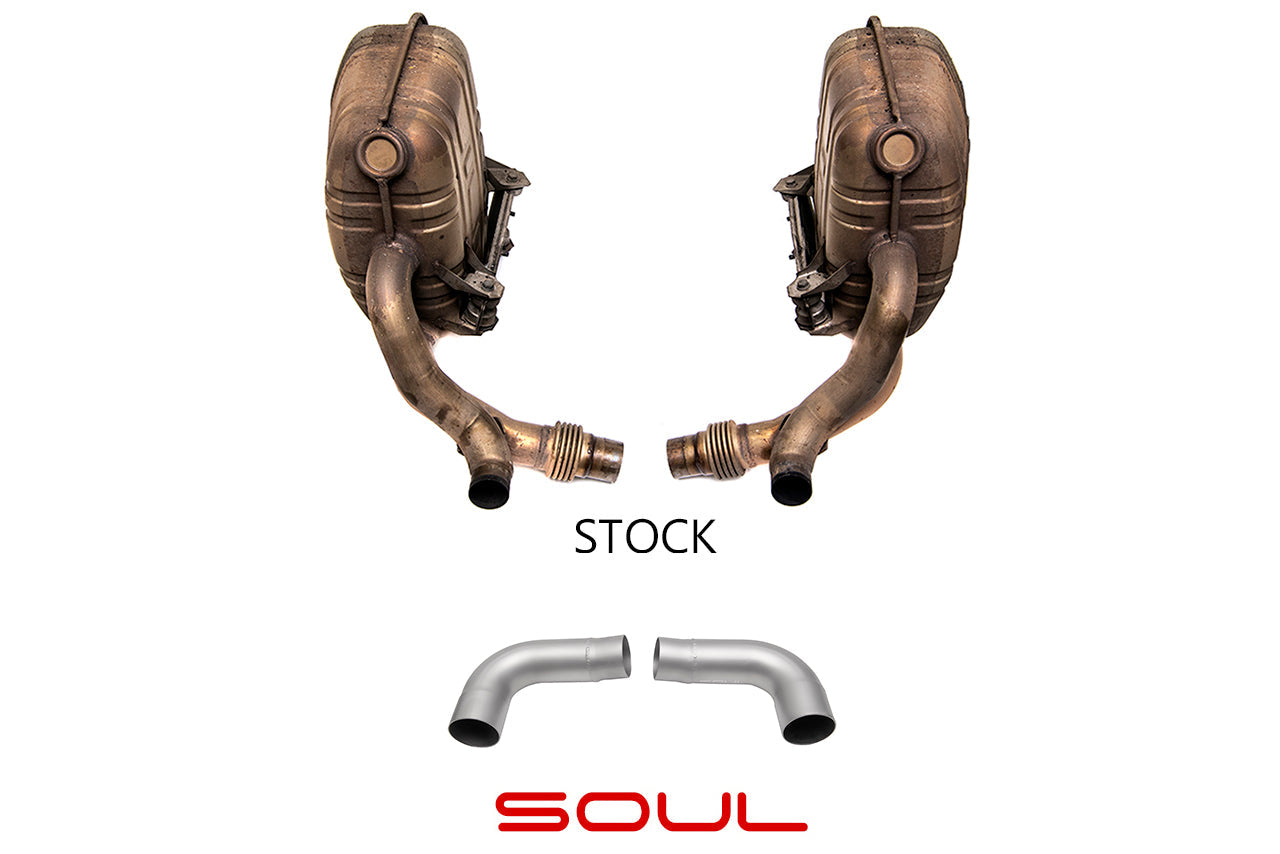 Soul Performance Products - Muffler Bypass Pipes (997.1 Carrera)