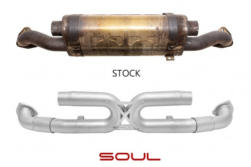 Soul Performance Products - Center Muffler Bypass (997.2 Carrera)