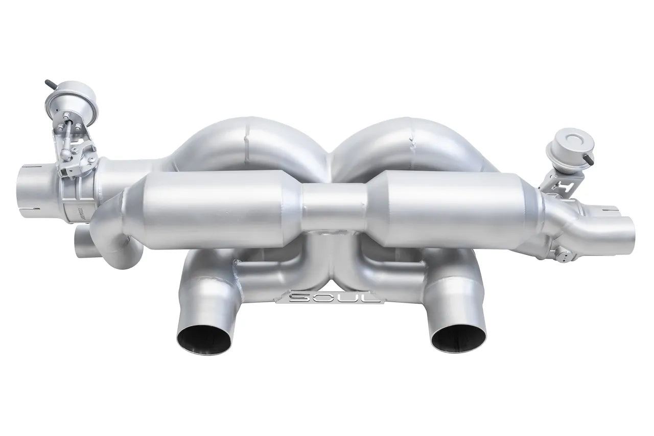 Soul Performance Products - Valved X-Pipe Exhaust w/ PSE (991.2 Carrera)