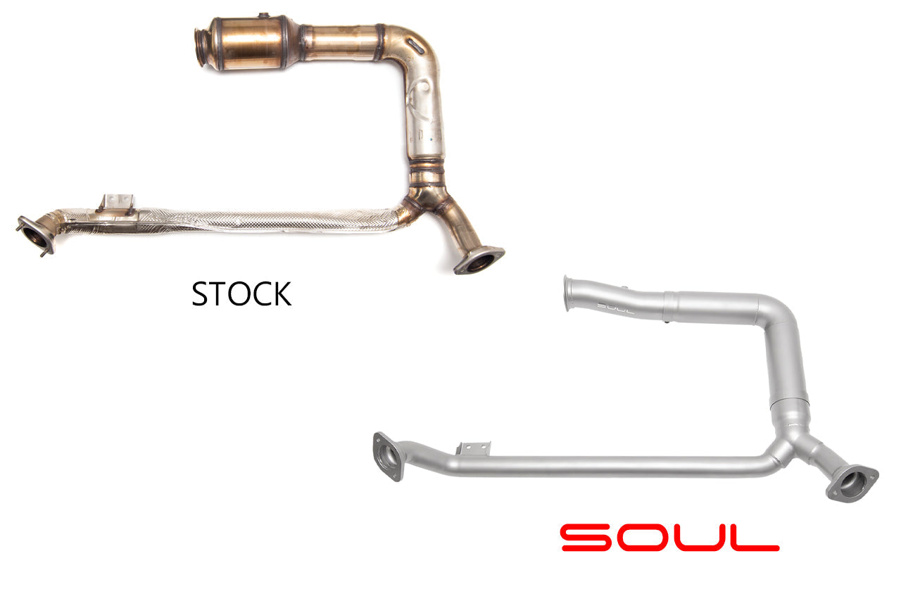 Soul Performance Products - Competition Downpipe (718 Cayman / Boxster)