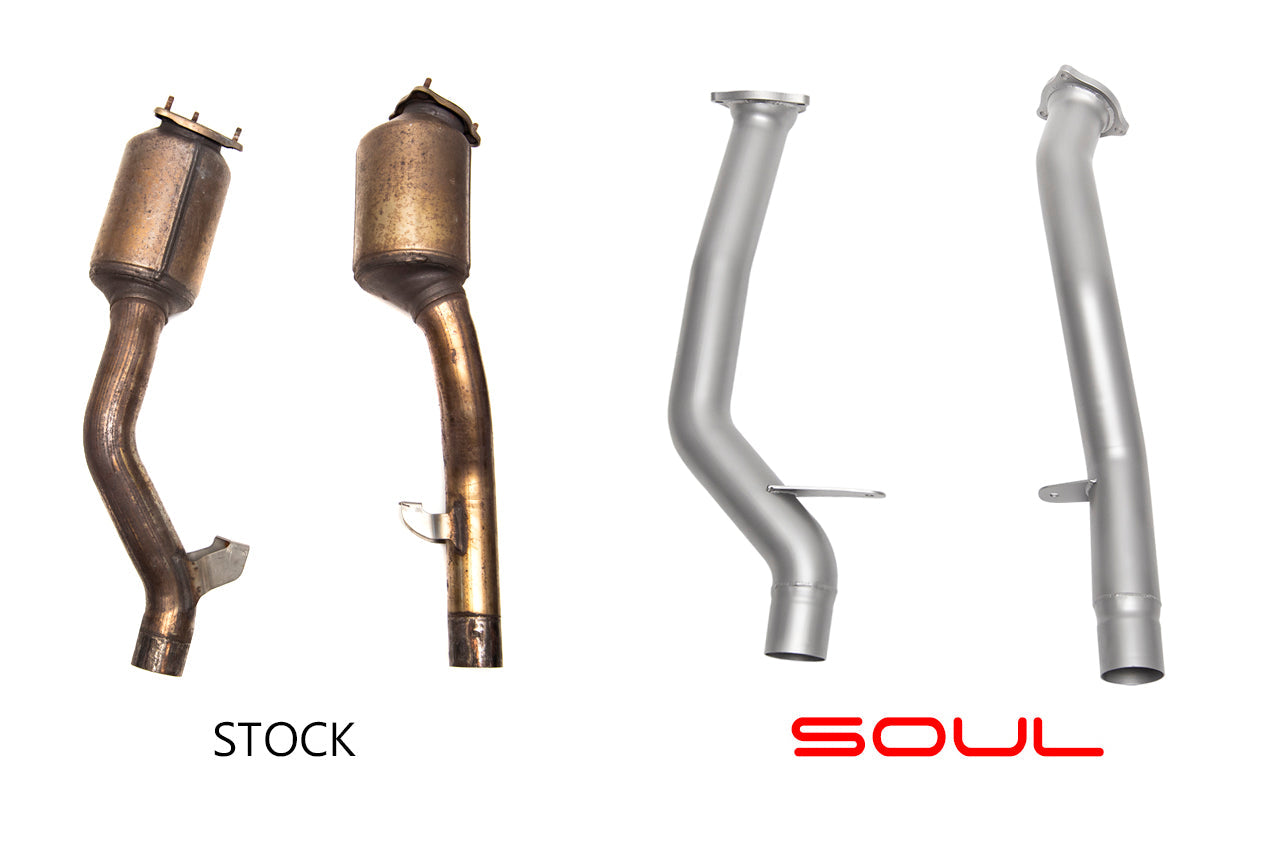 Soul Performance Products - Secondary Bypass Pipes (958 Cayenne)