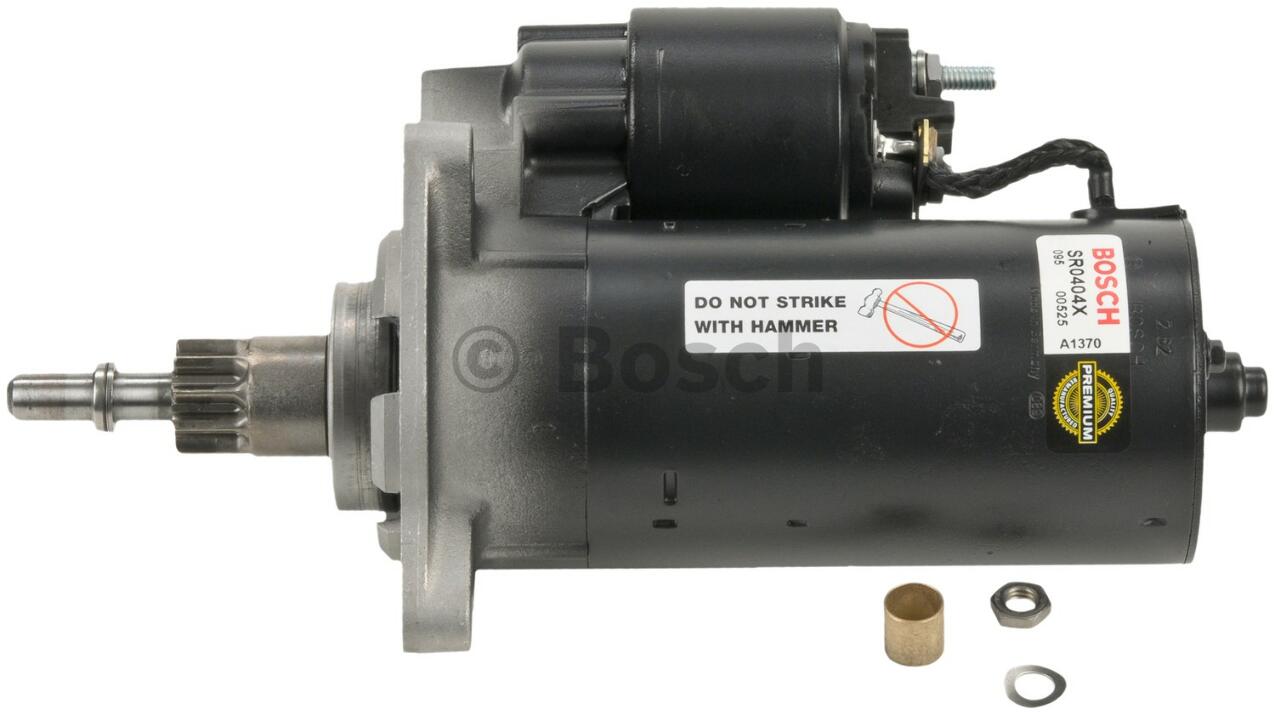 VW Starter Motor (Rebuilt) 02B911023CX – Bosch SR0404X