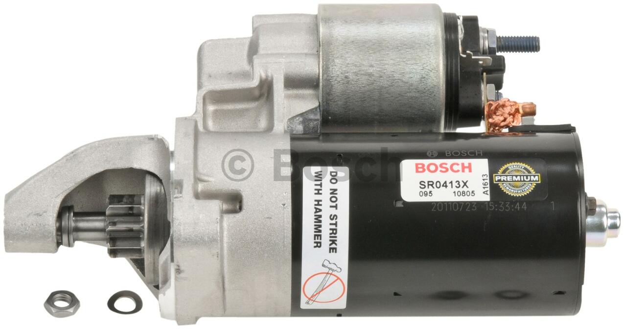 Audi Starter Motor (Rebuilt) 078911023X – Bosch SR0413X