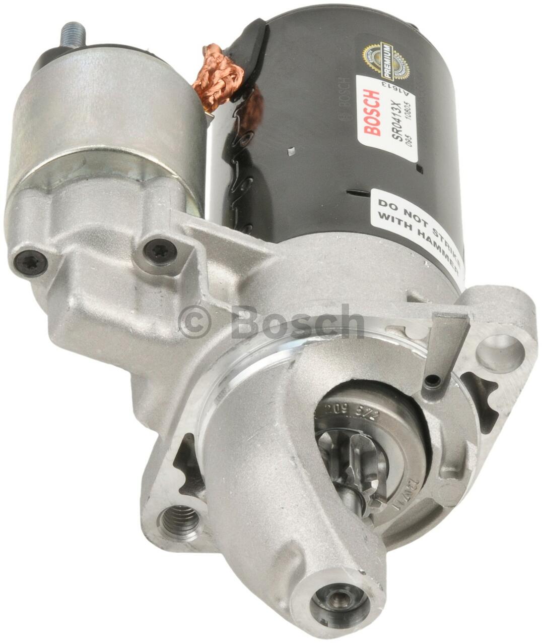 Audi Starter Motor (Rebuilt) 078911023X – Bosch SR0413X