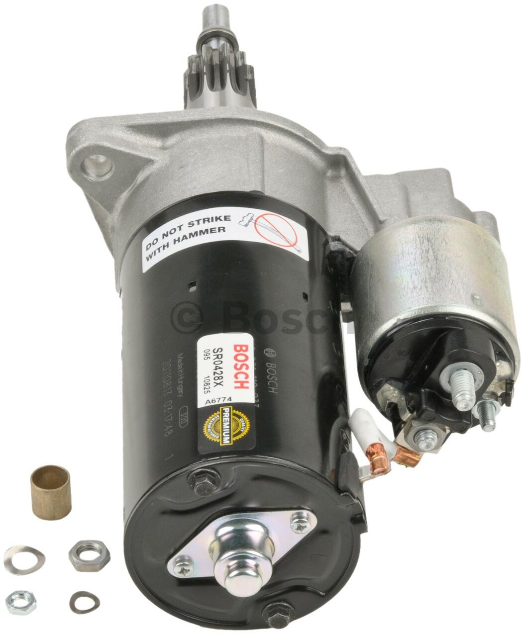 Porsche Starter Motor (Rebuilt) 944604104AX – Bosch SR0428X