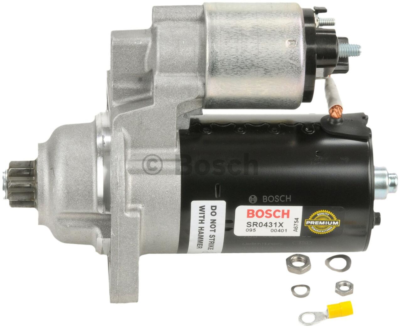 Porsche Starter Motor (Rebuilt) 986604104X – Bosch SR0431X