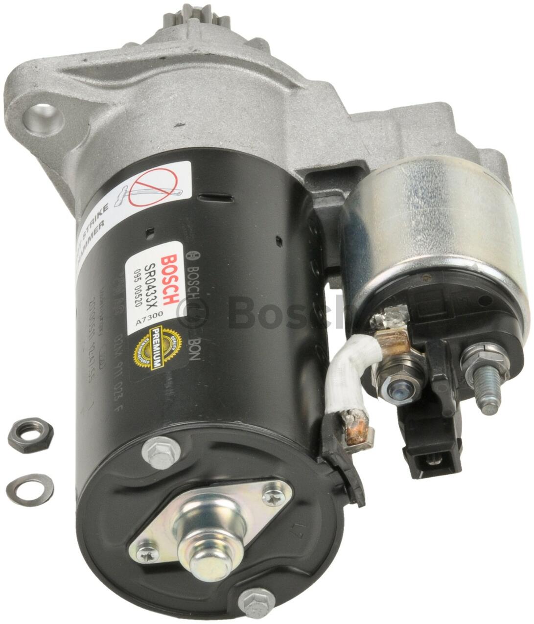 Audi VW Starter Motor (Rebuilt) 02M911023FX – Bosch SR0433X