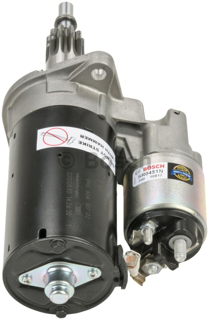 Porsche Starter Motor (New) 99660410702 – Bosch SR0451N