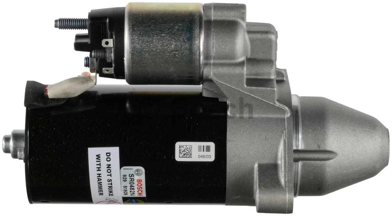 Porsche Starter Motor 94860421401 – Bosch SR0482N