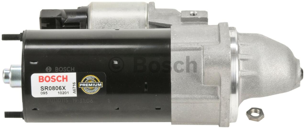 BMW Starter Motor (Rebuilt) 12417508636 – Bosch SR0806X