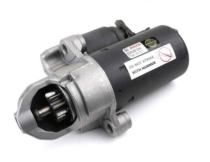 Audi Starter Motor (Rebuilt) 06E911023EX – Bosch SR0819X