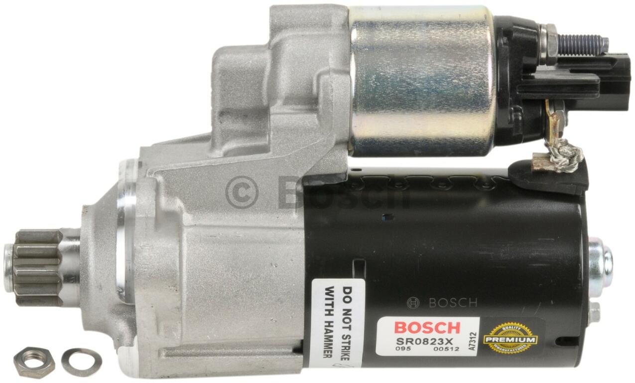 VW Starter Motor (Rebuilt) 02E911023JX – Bosch SR0823X