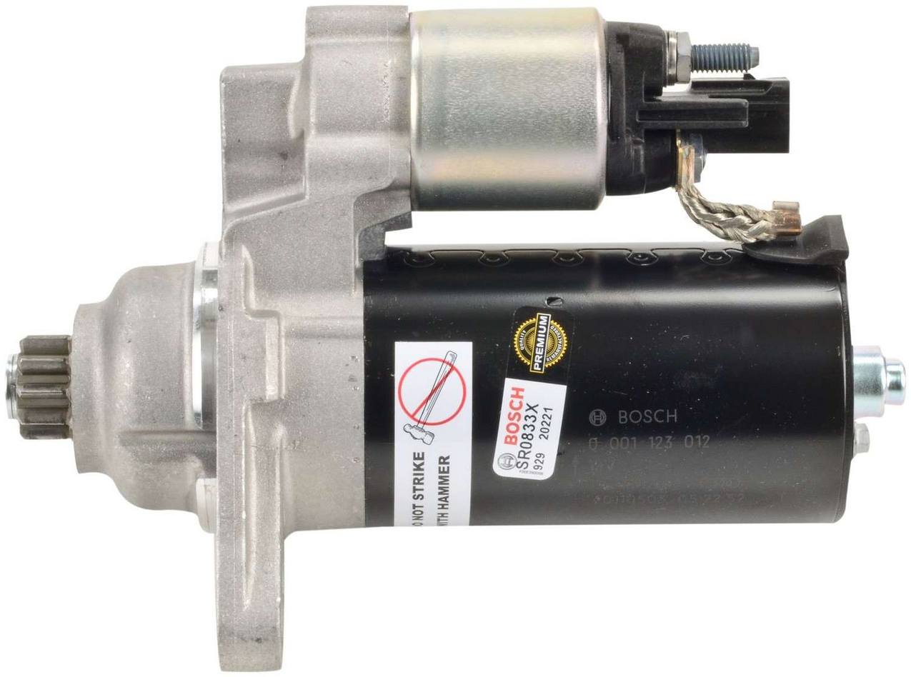 VW Starter Motor 02Z911023FX – Bosch SR0833X