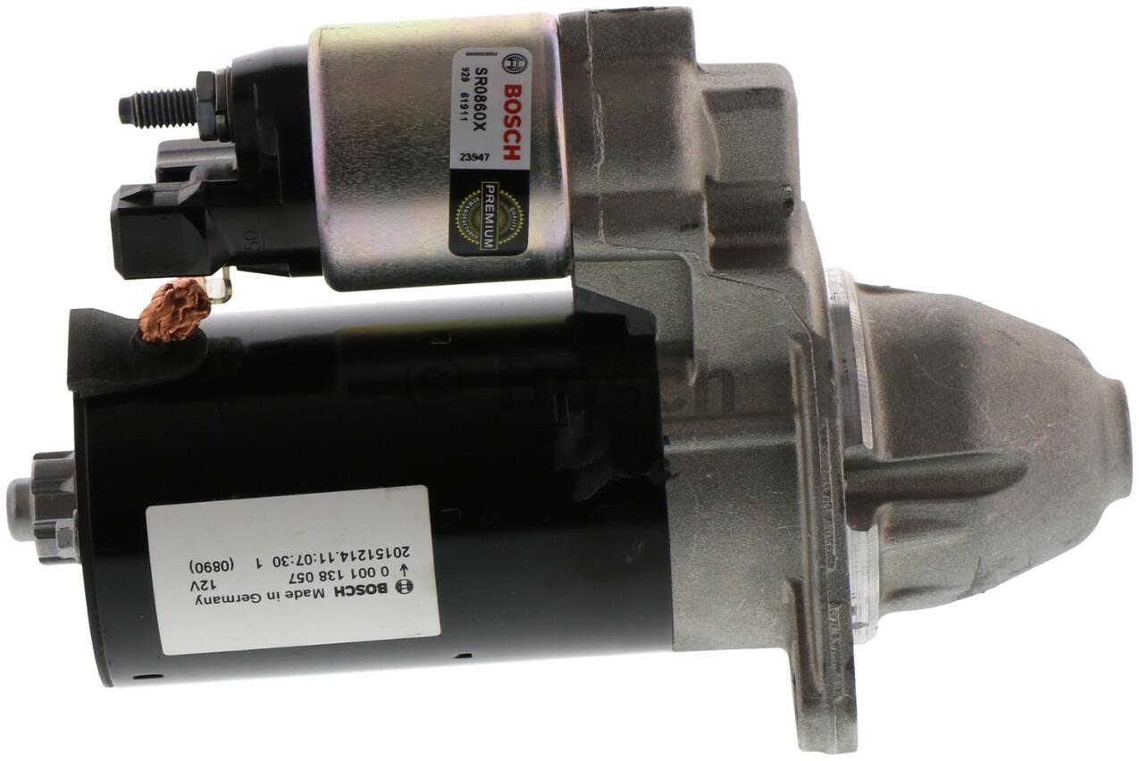 BMW Starter Motor (Rebuilt) 12418614519 – Bosch SR0861X