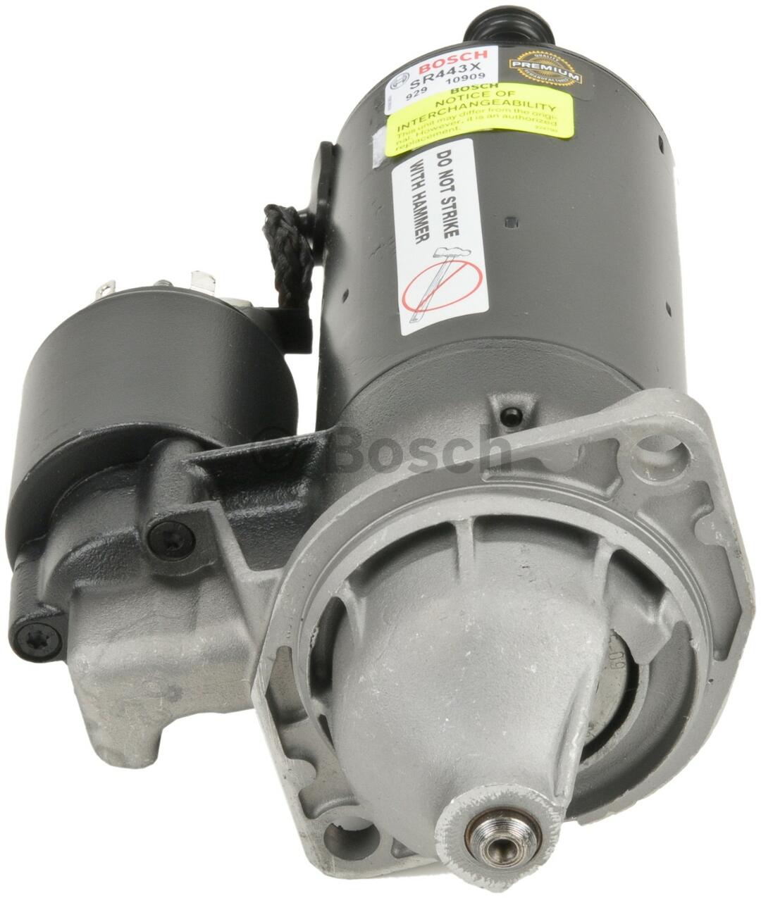 BMW Starter Motor (Rebuilt) 12411720643 – Bosch SR443X