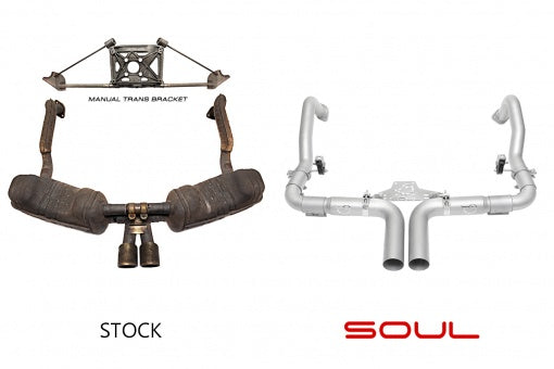 Soul Performance Products - Race Exhaust System (981 Cayman / Boxster)