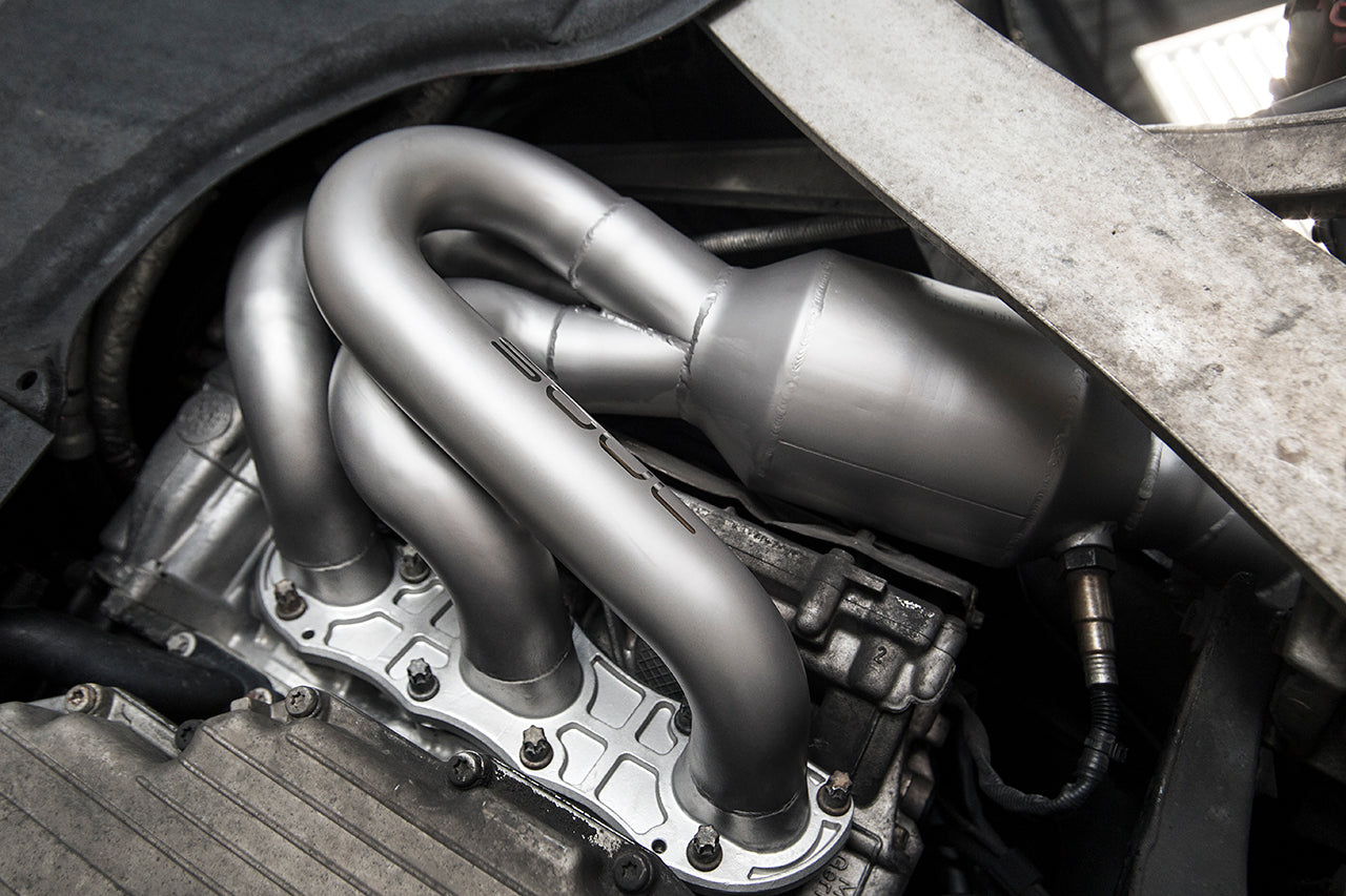 Soul Performance Products - Street Headers w/ HJS 200 Cell Cats (987.2 Cayman / Boxster)