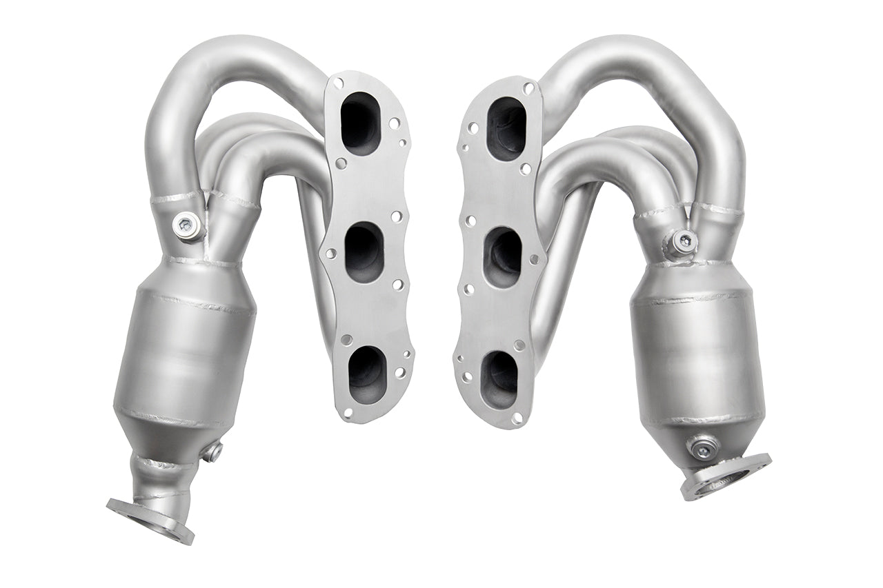 Soul Performance Products - Street Headers w/ HJS 200 Cell Cats (987.2 Cayman / Boxster)