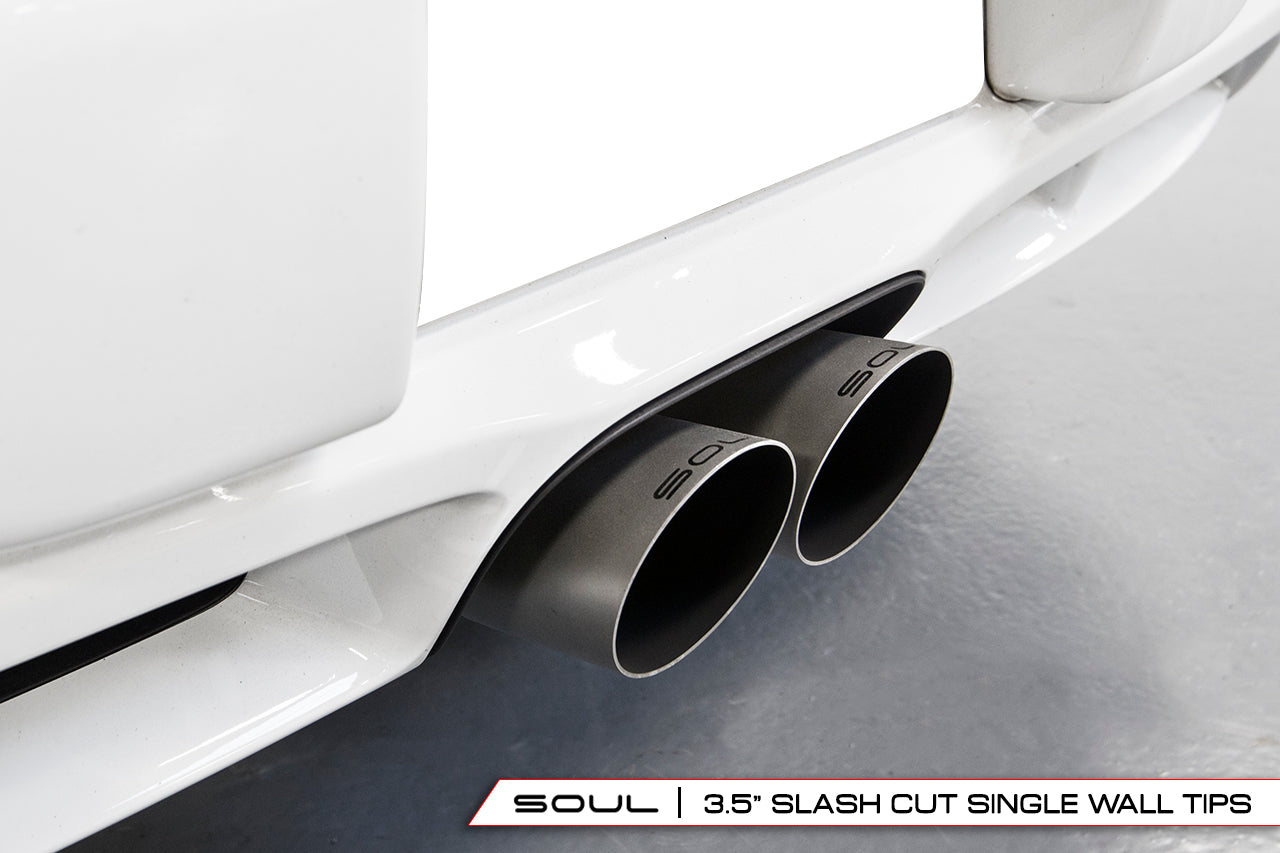 Soul Performance Products - Bolt-On X-Pipe With Tips (Cayman / Boxster 981)