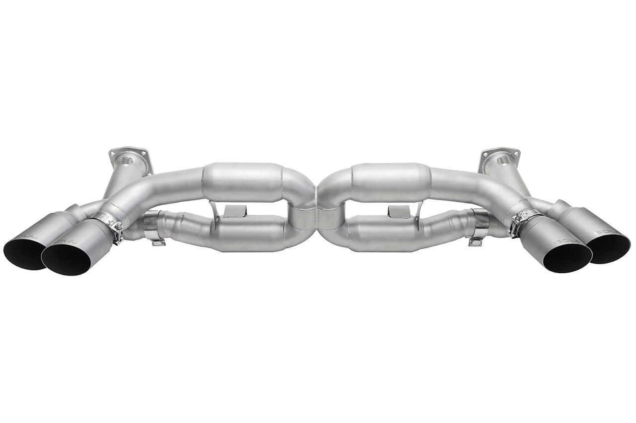 Soul Performance Products - Competition X-Pipe Exhaust System (991 Turbo)