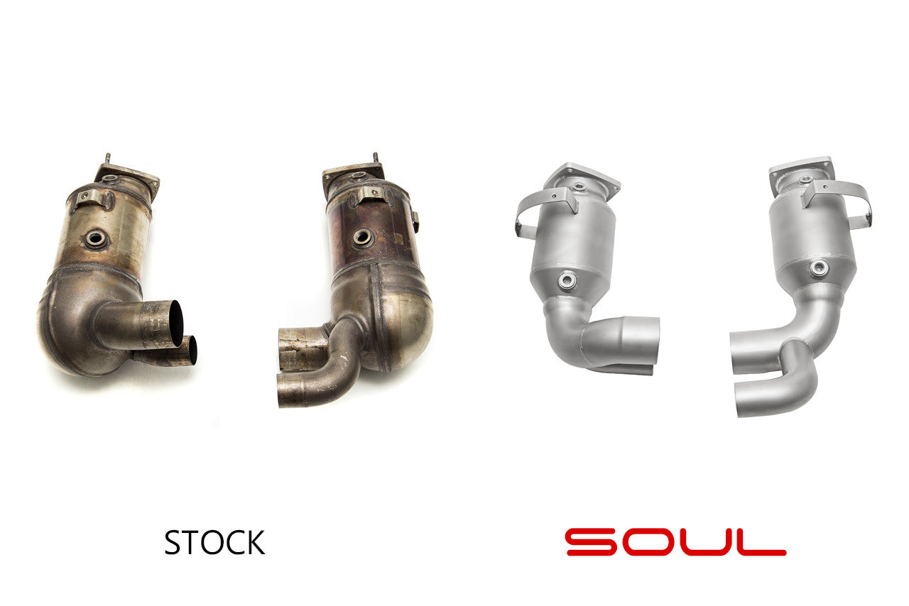 Soul Performance Products - Sport Catalytic Converters (991.2 Carrera w/PSE)