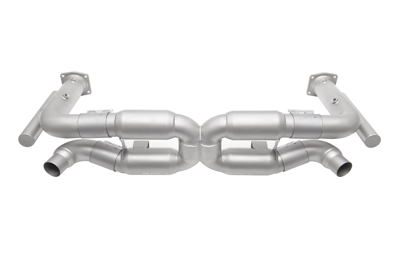 Soul Performance Products - Competition X-Pipe Exhaust System (996 Turbo)