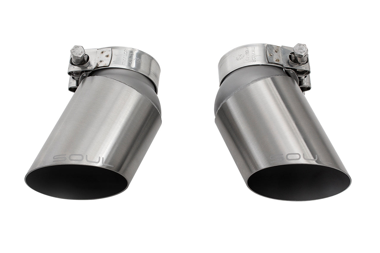 Soul Performance Products - GT2 Style Bolt On Exhaust Tips (997.1 Turbo)